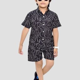 Club96 Kids-Boys Black Clothing Set-image-110