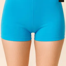 HIRRUX Women Pack of 2 Slim Fit Cycling Cotton Sports Shorts-picture-41