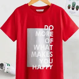 Dagcros Boys Red Tshirts-image-23
