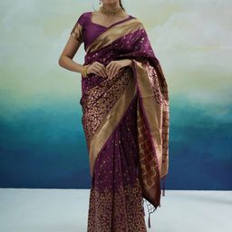 Sangria Woven Design Kanjeevaram Saree-picture-23