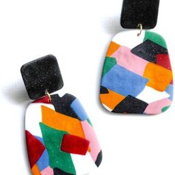 VMA PLAY FASHION Geometric Shaped Drop Earrings-image-67