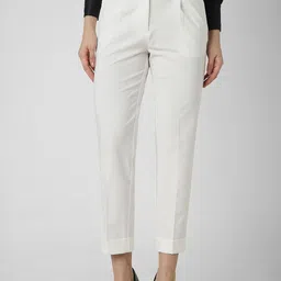 Van Heusen Woman Women Slim Fit Pleated Peg Trousers-image-36