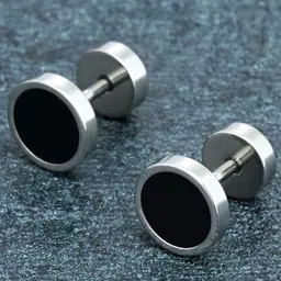 The Roadster Lifestyle Co. Mens Contemporary Shaped Stud Earrings-18