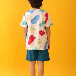 Anthrilo Boys Printed Night suit image 4