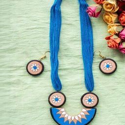 Terracotta Handmade jewellery Set for Women-image-85