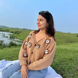 Sugercandy Women Woollen Self Design Cardigan-image-92