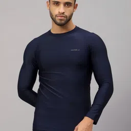 VECTOR X Men Solid Round Neck T-Shirt-image-93
