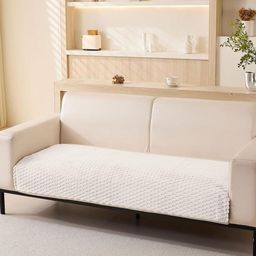 HOUSE OF QUIRK Four Seater Honeycomb Pattern Velvet Fabric Anti-Slip Stretch Sofa Mat-image-97