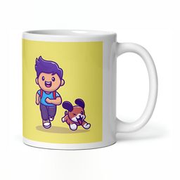 Mr UVD Multi-Coloured Ceramic Cup-image-49