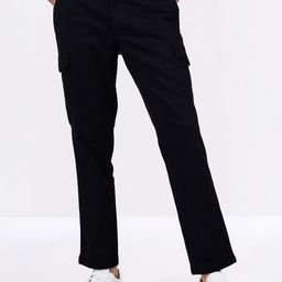 Celio Men Straight Fit Cargos Trousers-picture-1