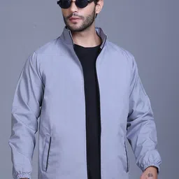 TFA THE FASHION ADDICTION Mock Collar Water Resistant Dry Fit Gym Sporty Jacket-picture-28