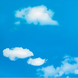 INDIAN ROYALS White & Blue Printed Cloud Design Home Dcor Waterproof Wallpaper-0