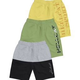 HELLCAT Boys Typography Printed Shorts-2