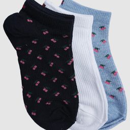 Tommy Hilfiger Boys Pack of 3 Cotton Ankle Length Socks-image-20