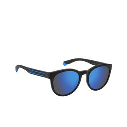 Polaroid Unisex Oval Sunglasses with UV Protected Lens 206456OY4525X-38