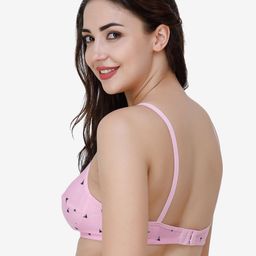 Docare Pack Of 3 Printed Non Padded Full Coverage Bra image 4