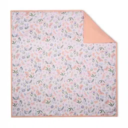 My Milestones Floral Printed Summer Single Bed Blanket-89