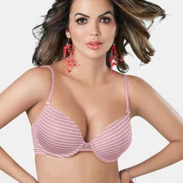 Dazzle Women Half Coverage Underwired Lightly Padded Bra-13