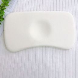 SPEN CANDELS Infants White & Blue Printed Baby Head Shaping Pillow-34
