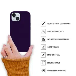 SPRIG Solid Printed iPhone 15 Plus Bumper Case Mobile Accessories image 3