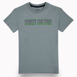 Gini and Jony Boys Typography Printed Applique T-shirt-picture-13