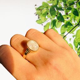 GenZcomplex Gold-Plated Brass Finger Ring-image-73
