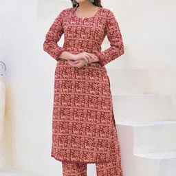 Readiprint Women Printed Pure Cotton Kurta with Palazzos-image-80