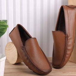 Mochi Men Leather Driving Shoes-image-56