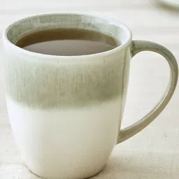 Home Centre Cadenza Green Stoneware Glossy Coffee Mug - 350ml-45