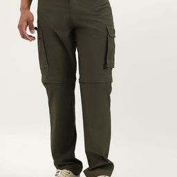 United Colors of Benetton Men Solid Mid-Rise Straight Fit Trousers-picture-36
