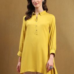Biba Shirt Collar Straight Kurta-picture-20