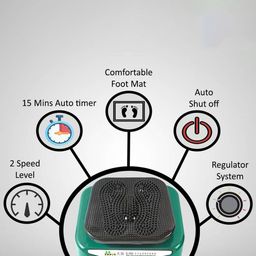 TENS S-780 Blood Circulation Machine 2 Speed With Acupressure Vibration Massager image 3