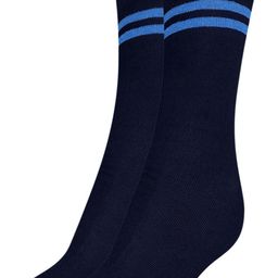 MUKHAKSH Unisex Blue Socks-image-100