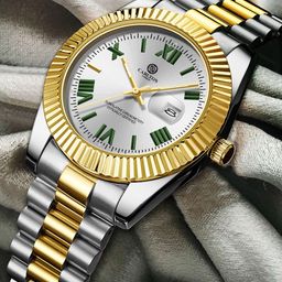 Carlton London Women Stainless Steel Bracelet Style Straps Analogue Watch CLRLW-004-picture-1