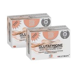 Dextron Set Of 2 Glutathione Soap With Aloevera For Skin Lightening - 75 g Each-17