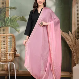 Clora Creation Chiffon Dupatta With Gotta Patti-6