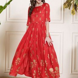 Sera Printed Round Neck Top With Palazzo Co-Ords-picture-4