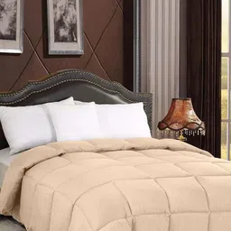 Doristyle Gold-Toned Microfiber Winter 500 GSM Double Bed Quilt-picture-30