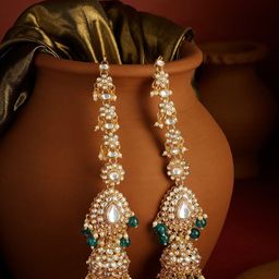 Zaveri Pearls Contemporary Jhumkas Earrings-22