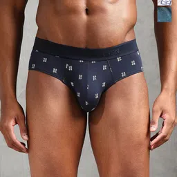 U.S. Polo Assn. Pack Of 3 Printed Low Rise Basic Briefs OEB16-NWB-P3-picture-50