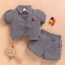 KIDZELLO Girls Shirt with Shorts-image-11