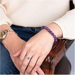 Divine souvenirs Unisex Artificial Beaded Elasticated Bracelet-picture-32