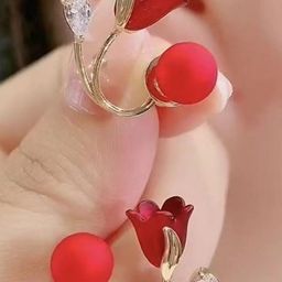 ONUYX Floral Studs Earrings-image-82
