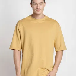 ODCC Men Raw Edge Slim Fit T-shirt-image-93