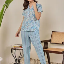 July Women Printed Night suit-picture-12