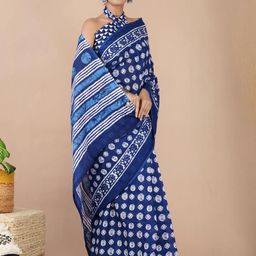 Pinkcity Trade World Pure Cotton Ikat Saree-picture-28