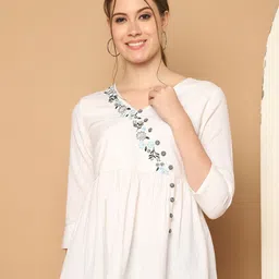 Roly Poly Women Floral Printed Cotton Peplum Crop Top-picture-45