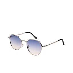 HASHTAG EYEWEAR Men Oval Sunglasses with Polarised and UV Protected Lens-image-83