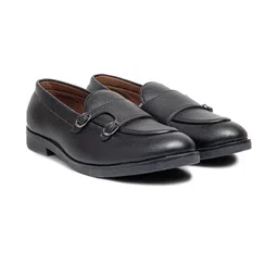 Bold Bunny Black Leather Casual Shoes-picture-23