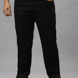Xmex Men Relaxed Fit Mid-Rise Stretchable Plus Size Jeans-picture-13